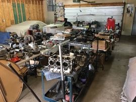 Hundreds of great and new old stock car parts