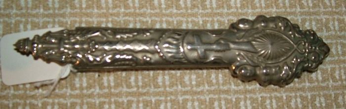 Antique Silver Salvation Army Sword sleeve
