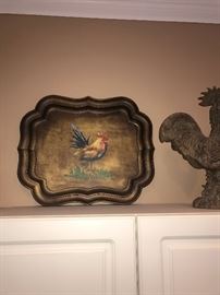 ROOSTER AND CHICKENS KITCHEN DECORATIONS
