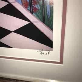 FANCH LEDAN SIGNED AND NUMBERED LITHOGRAPH