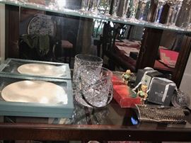 CRYSTAL ICE BUCKET, WATERFORD, LENOX