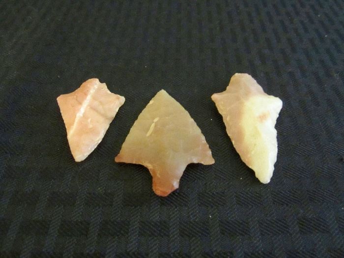 Collection of arrow heads from Kentucky 