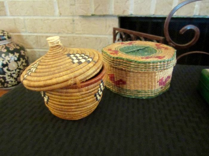 Native American baskets 