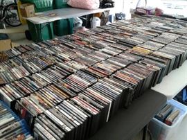 Oh my do we have DVD's... a lot of Blue Rays'
