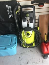Cool lime green pressure washer