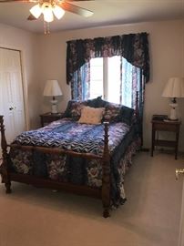 LEOPOLD STICKLEY FULL SIZE FOUR POST BED