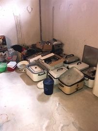 TONS AND TONS OF SLOW COOKERS, FOOD WARMERS FOR PARTIES AND CATERING