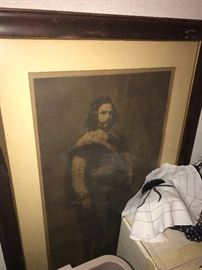 ANTIQUE FRAMED ART