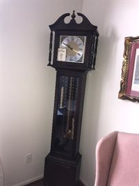 EARLY AMERICAN GRANDFATHER CLOCK REPRODUCTION