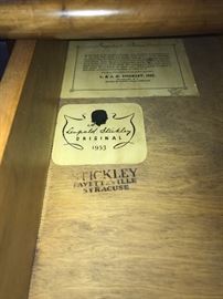 LEOPOLD STICKLEY DROP-LEAF TABLE