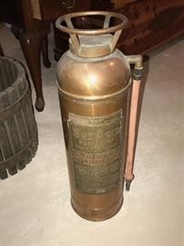 ANTIQUE FIRE EXTINGUISHER