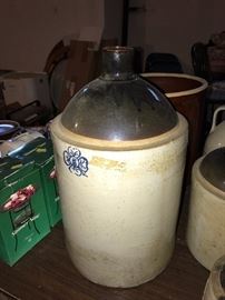 ANTIQUE STONEWARE JUGS
