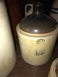 ANTIQUE STONEWARE JUGS