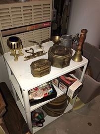 HOME DECOR'-METAL TRINKET BOXES