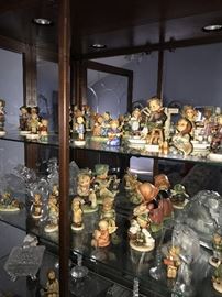 WATERFORD CRYSTAL / CRISTAL D'ARQUES / ANTIQUE CRYSTAL / BEAUTIFUL COLLECTION OF HUMMELS