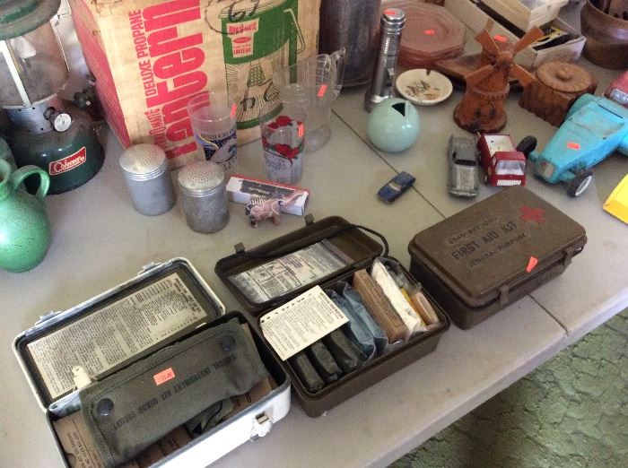 Army first aid kits