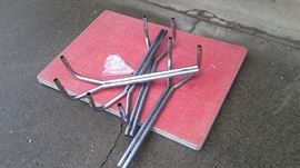 RETRO DINETTE TABLE. Ready to haul away, just need to attach the legs.