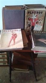 Big collection of Playboy Magazines dates back to early 60's