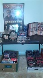 Hot Wheel Nascar and cards.