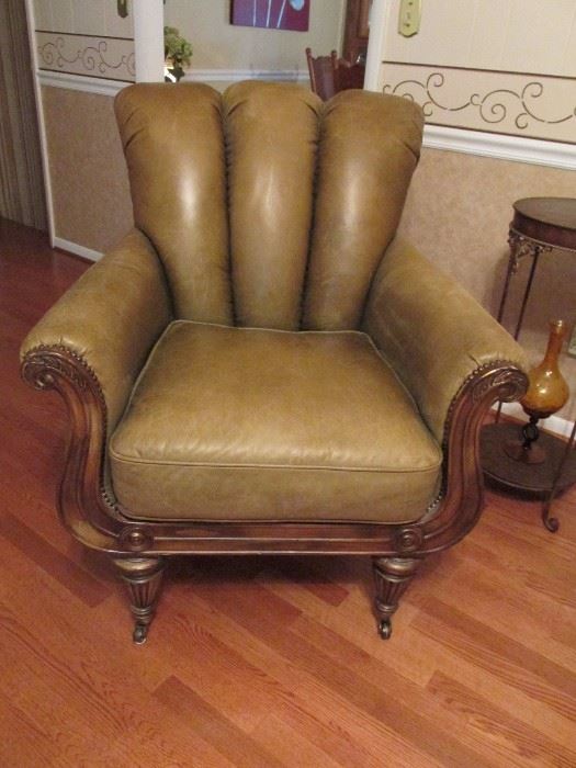 Beautiful leather chair-Lexington.