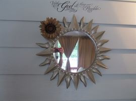 Conversation Piece Sun Burst Mirror