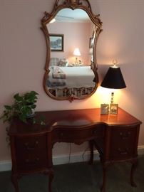 Cherry Dressing Table or Desk Mirror
