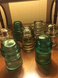 Collectible railroad insulators
