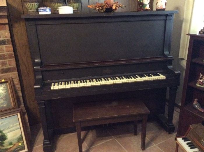bh Jensen piano mahogany