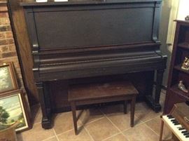 bh Jensen piano Mahogany