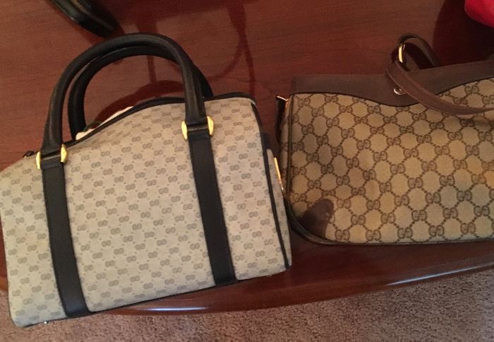 2 Gucci bags