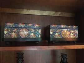 Antique 19th Century Chinese Boxes