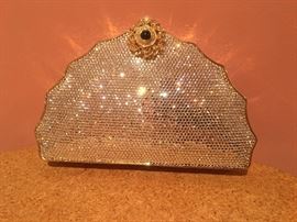 Judith Leiber Swarovski crystal clutch, amazing!!!