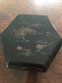Early Japanese painted box