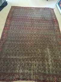 Beautiful early antique area rug!!