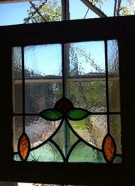 Several Stained Glass Pieces