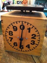 Cute Mid Century Wooden Scale