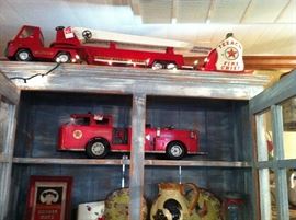Collection of Ole Fire Trucks &
Train Set