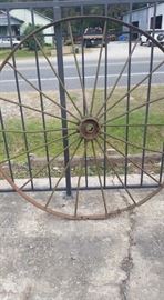 Several Wagon Wheels