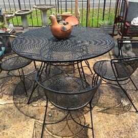 Vintage Patio Set - Very Heavy