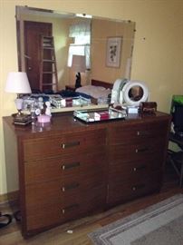 Mid Century Dresser w/ Mirror