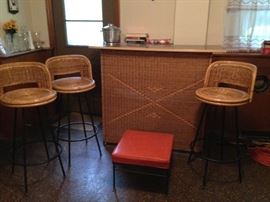 Danny Ho Fong Tiki Bar & Stools