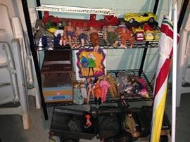 Vintage Barbie, Ken, Dawn & GI Joe Dolls