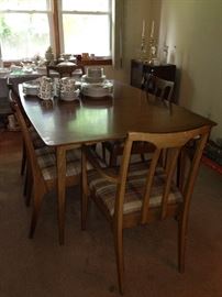 Mid Century Modern Dining Table & Chairs