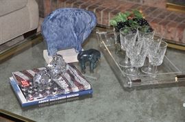 Fantastic Marilyn Richards elephant sculpture on cement base and much more!