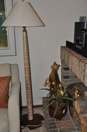 Fabulous 68" Floor lamp by Tatu.  
