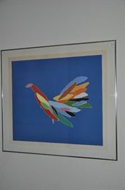 "Night Bird" by Secunda, signed and numbered