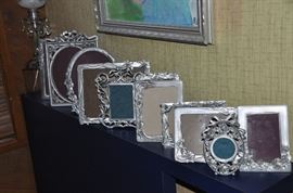 Fantastic collection of Seagull pewter frames!!