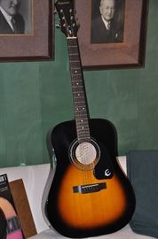 New Epiphone acoustical guitar model PR-150-VS