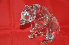RARE Loet Baccarat Yellowstone Bear