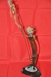 Fantastic view of the Rob Holt sculpture